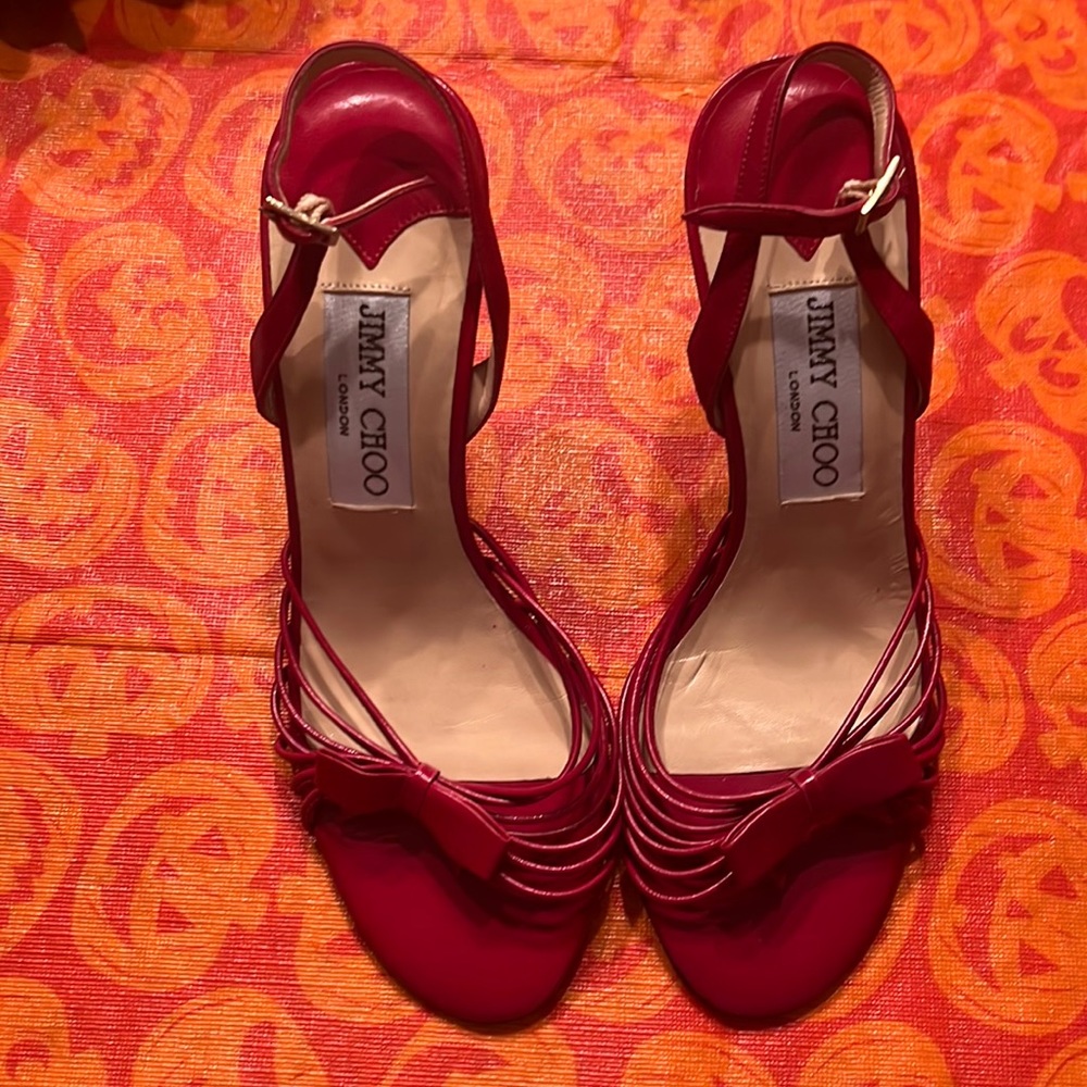 Jimmy Choo vintage sandals!!